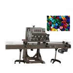 500 мл дөңгелек бөтелкеге арналған қақпағы бар және жұлдызшалы дөңгелегі бар құятын машина