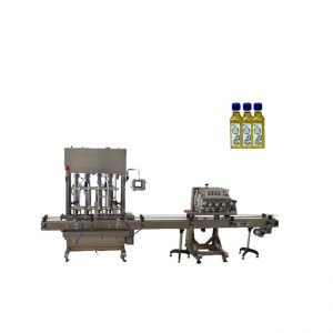Автоматты 1-5L поршеньді бөтелкеге арналған май құю машинасы