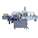 Шағын бөтелкеге жабысқақ жапсырмаларды жапсырма жапсырмасы бар автоматты машина, бөтелке жабысқақ жапсырма автоматы